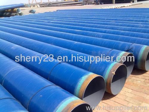 Black 3PE Coating Steel Pipe