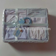 100% cotton comfortable baby gift sets