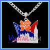 Shamballa necklace VSN045 with Houses of Parliament pendant