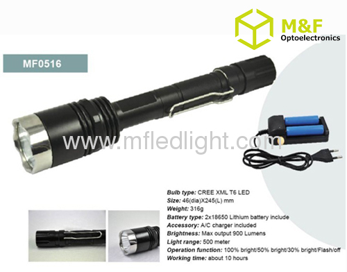 cree xml t6 led flashlight