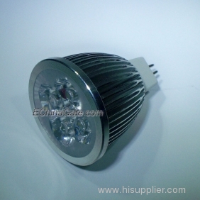 4W 4x1W 12V Daylight White MR16 Energy Saving LED Bulb