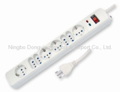 White italy socket