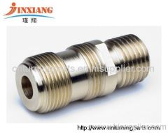 thread bushing connector for precision turning parts