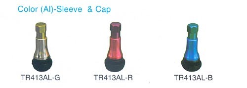 Tubeless Valve tyre valve Snap-In valve chrome color valve