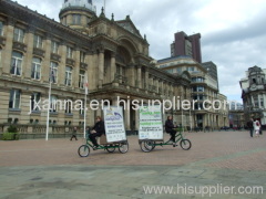 out door led advertising trike
