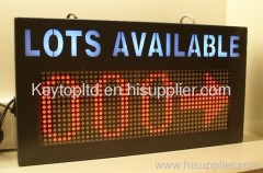 LED Parking Guidance(LED Display)