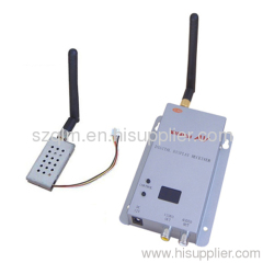 2.4 GHz 200mW wireless video transmitter and receiver