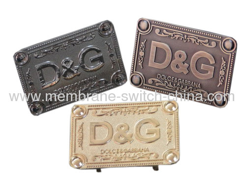 high quality metal label/ nameplate
