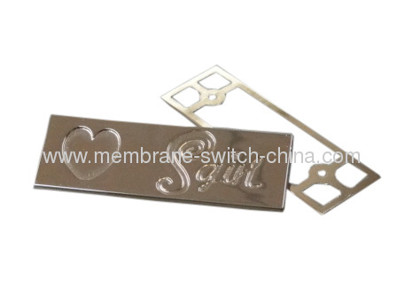 metal plate/label/badge