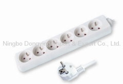 6 Way French Extension Socket