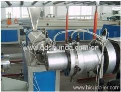 High speed PP-R RANDOM CO-Polypropylene pipe extrusion line plastic machine