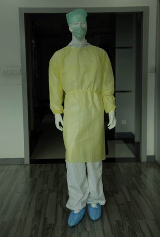 Isolation gown