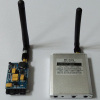 5.8GHz 200mW wireless transmitter and receiver