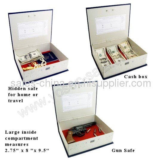 Cash book safe/ book safe box/ money book safe/ book safe deposit