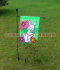 custom rabbit garden flag