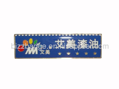 name plate/bade/pin