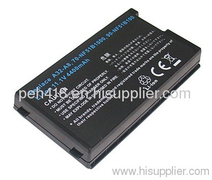 High capacity for Asus F81S battery