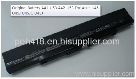 8 cell laptop battery for Asus U45J