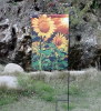 Sunflower garden flag