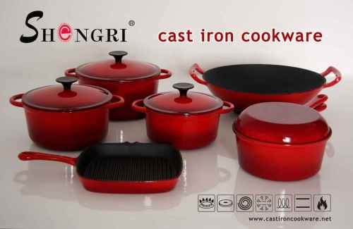 cast iron cookware; cookwaer sets;