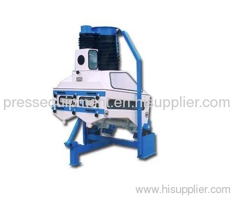 Stoning machine for oil pretreatment