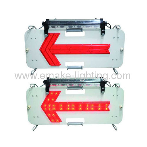 Arrow Warning light led with solar panel