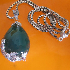 fashion 925 Thai silver pendant necklace,Thai silver jewelry