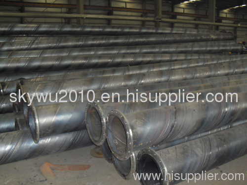 slurry delivery pipe PE UHMW