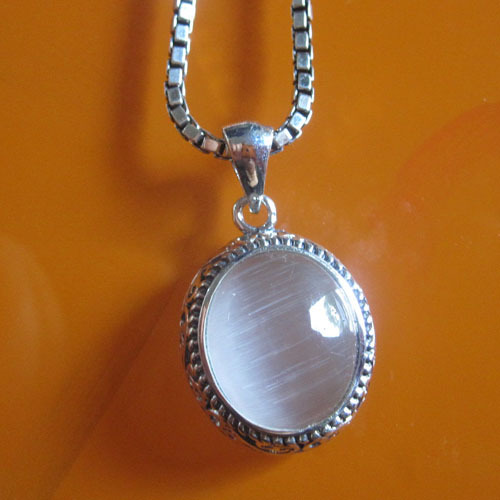 925 silver opal pendant necklace,925 Thai silver pendant necklace