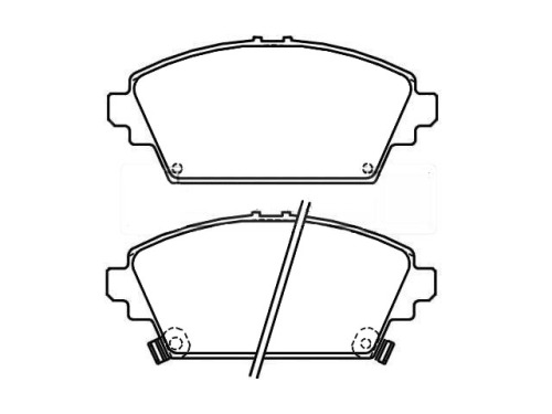 45022-S1A-E02 brake pad set HONDA ACCORD