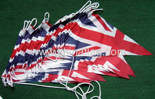 Custom Triangle string flag
