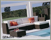 PE rattan sofa set