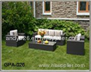 PE rattan sofa sets