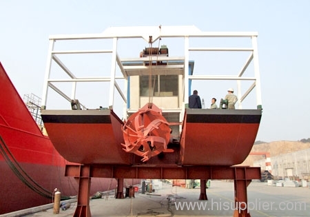 The Cutter Suction Dredger Exporting to Singapore
