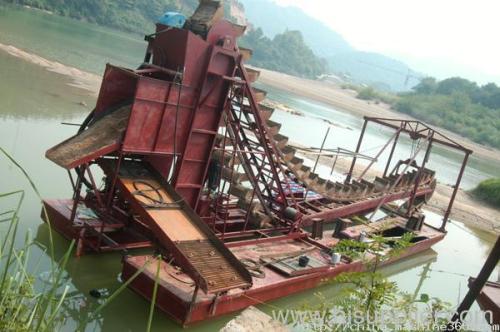 The Gold Panning Vessle Exporting to Canada