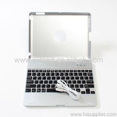 rechargable bluetooth keyboard for new ipad contains 4000mah battery