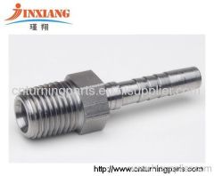 hose fittings stainless steel turned parts