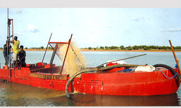 The Sand Pump Vessel Exporting to Korea