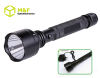 Strong police 3W cree led 4-modes rechargeable flashlight high power with AC/DC recharge