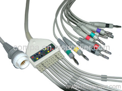 KANZ PC-104 CARDIOLINE EKG CABLE