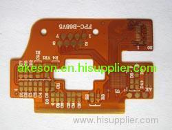 2-Layers Flexible PCB ,Double Sided Flexible Printed Circuit Board
