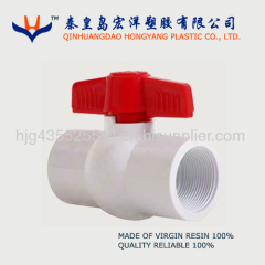 pvc thread ball valve