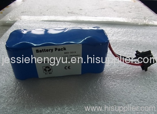 NKB-301V battery; NIHON KOHDEN defibrillator;medical battery