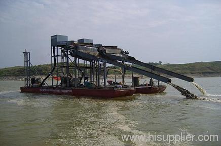 The Sand Pump Vessel Exporting to Indonesia