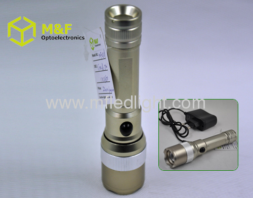 rechargeable zoom light