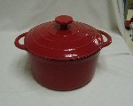 cast iron cookware coated with enamel