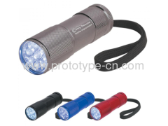 Custom LED flashlight shell