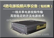 SPVD-power video sharing device/one line long distance transmitting/surveillance improving device