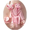 5pcs Pink baby bath gift sets