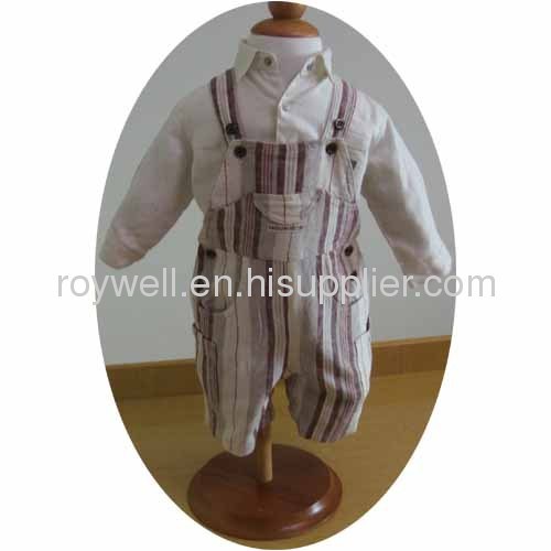 100% cotton children clothing suits for boys